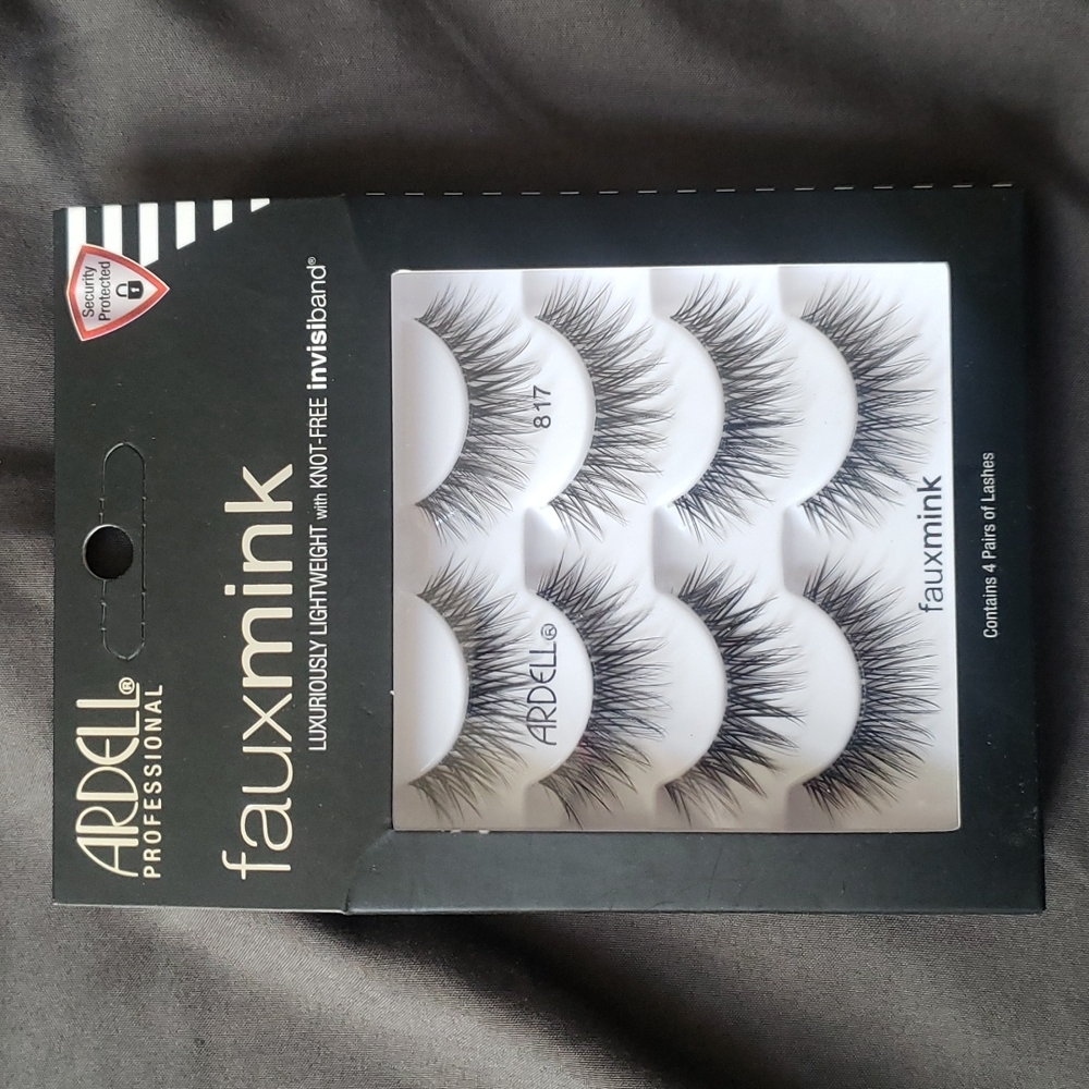 Ardell professional fauxmink eyelashes 817 - Picture 1 of 3
